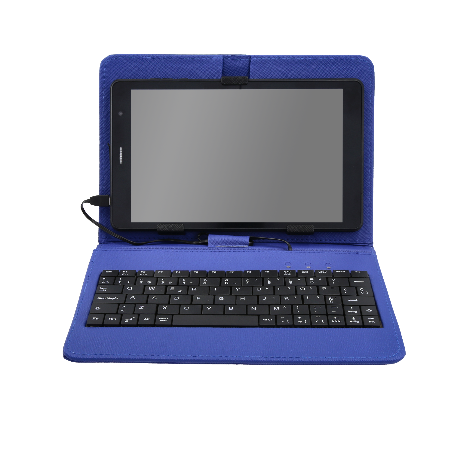 Funda para Tablet con teclado USB - E4U Chile